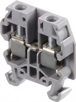 Клемма DR4/6,1 винт 4мм,кв,, мини, DIN2