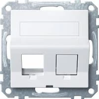 Наклонная плата для Keystone RJ45 ак бел