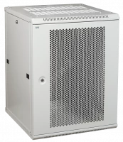 ITK Шкаф LINEA W 18U 600x600 мм дверь перфорированная, RAL7035