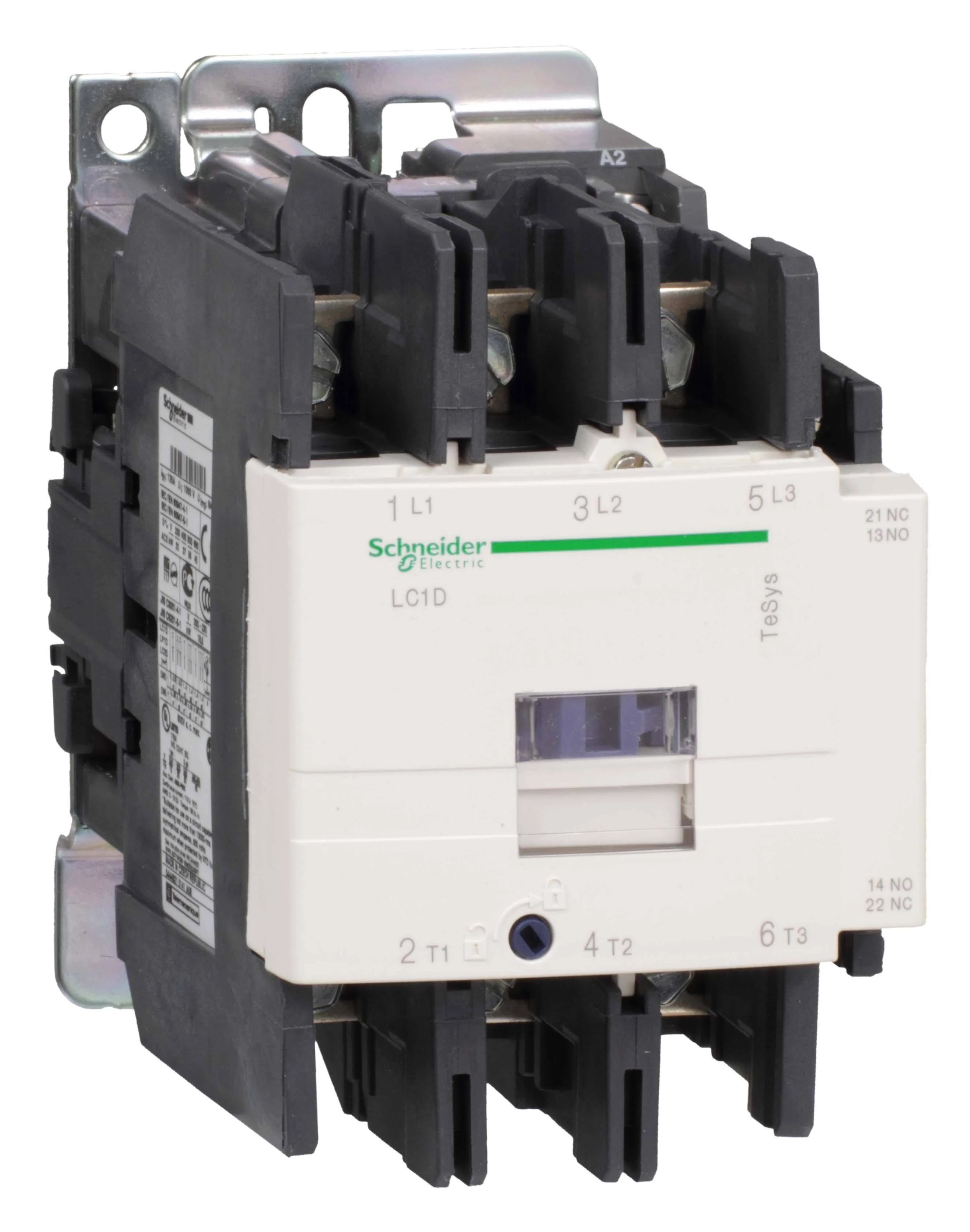 Контактор 3 реле,80A,НО+НЗ,24VDC, расширитель Schneider Electric