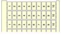 Маркировка RC610 10X(31 A 40), вертикальная