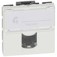 MOSAIC RJ45 UTP кат5е 2мод бел