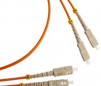 Патч-корд оптический LANMASTER, LSZH, дуплексный, SC/UPC-SC/UPC, SM, 5.0 м