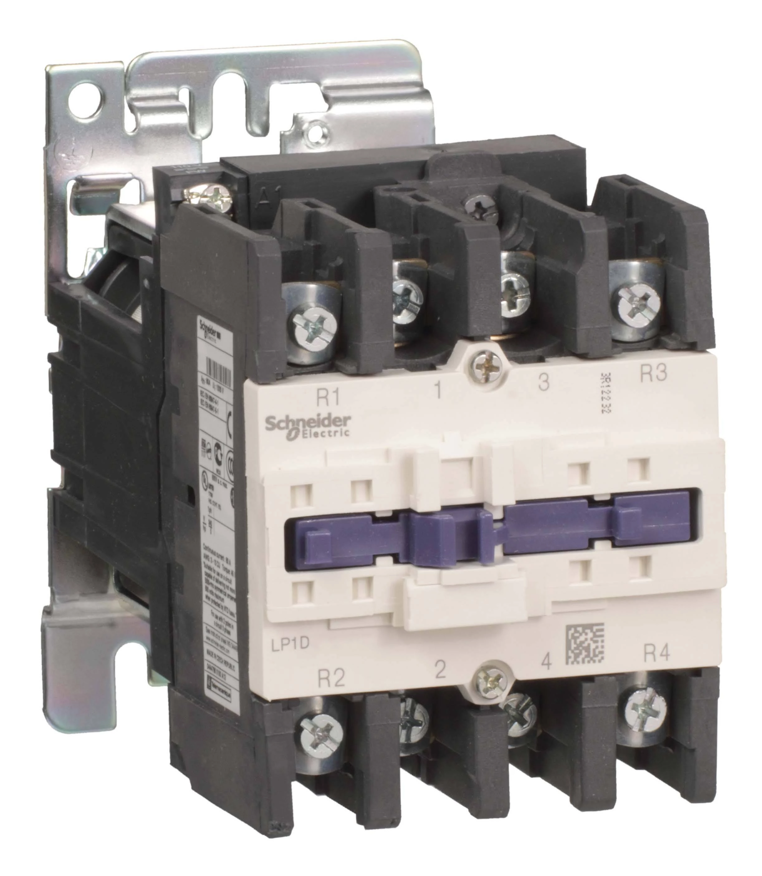 КОНТАКТОР D 4Р (2 НО + 2 НЗ), AC1 60 A, 220V DC 1.8 Вт, РАСШИРЕННЫЙ ДИАПАЗОН,ЗАЖИМ ПОД ВИНТ