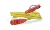 Патч-корд U/UTP, Cat.5e, LSZH, 10 м, желтый Hyperline