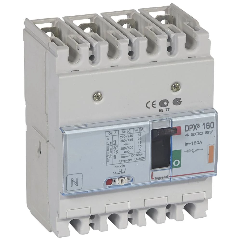 АВТ.ВЫКЛ.DPX³ 160 4P 160А 25kA