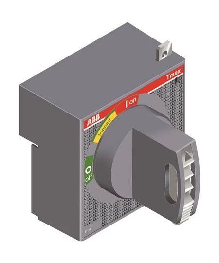 Рукоятка поворотная на дверцу RHE_H T6 HANDLE (только рукоятка)