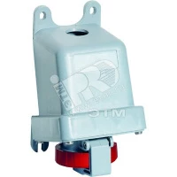 Розетка накладная для монтажа на поверхность 432RS11W, 32A, 3P+N+E, IP67, 11ч