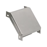 Поворот на 90 гр. вертикальный внешний 50х50 RAL 9016 (глянец)
