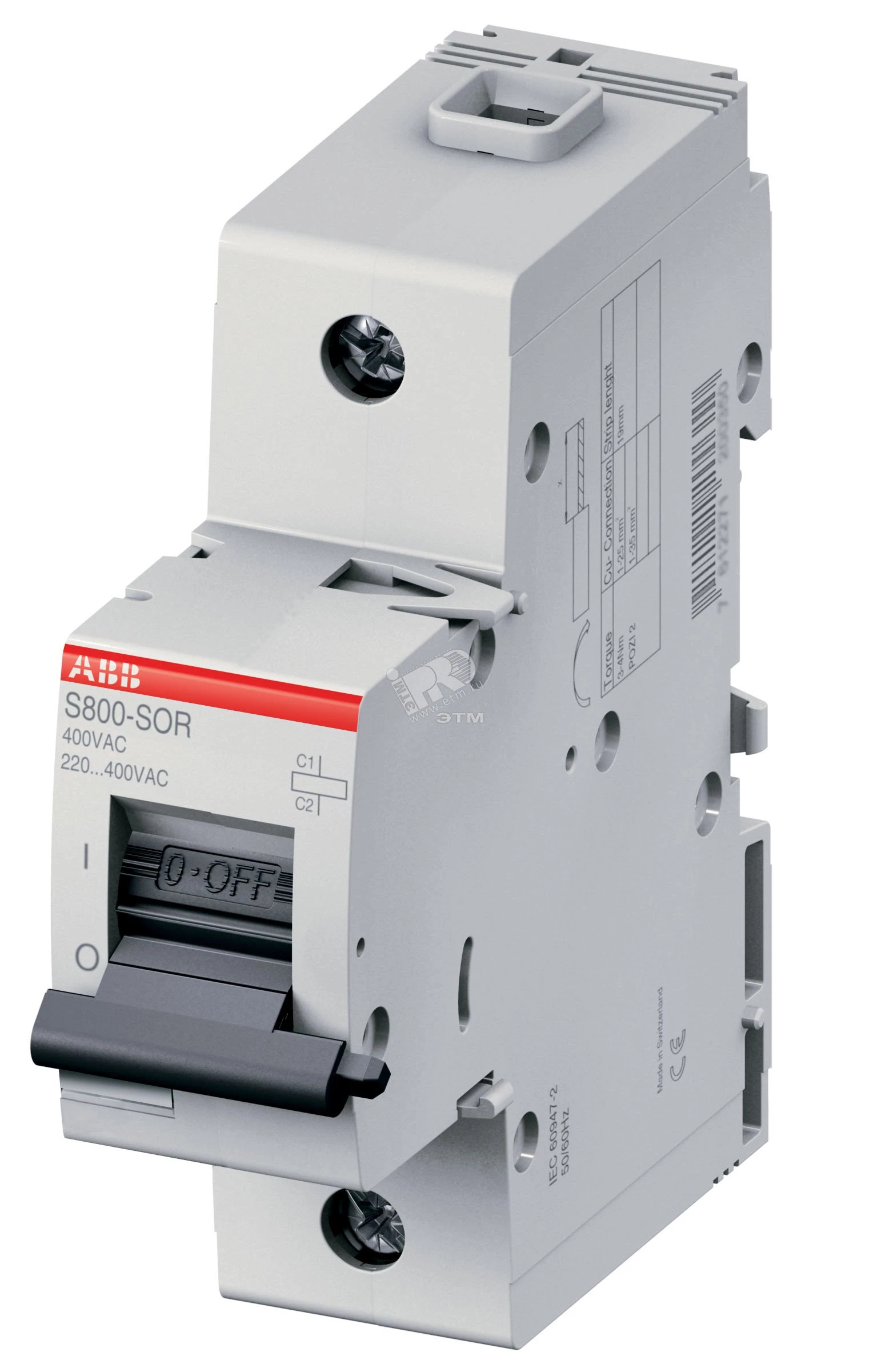 Реле дист,расцепит,S800-SOR24VAC/DC
