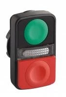 ГОЛОВКА КНОПКИ ДВОЙНАЯ БЕЗ МАРКИРОВКИ ZB5AL7340