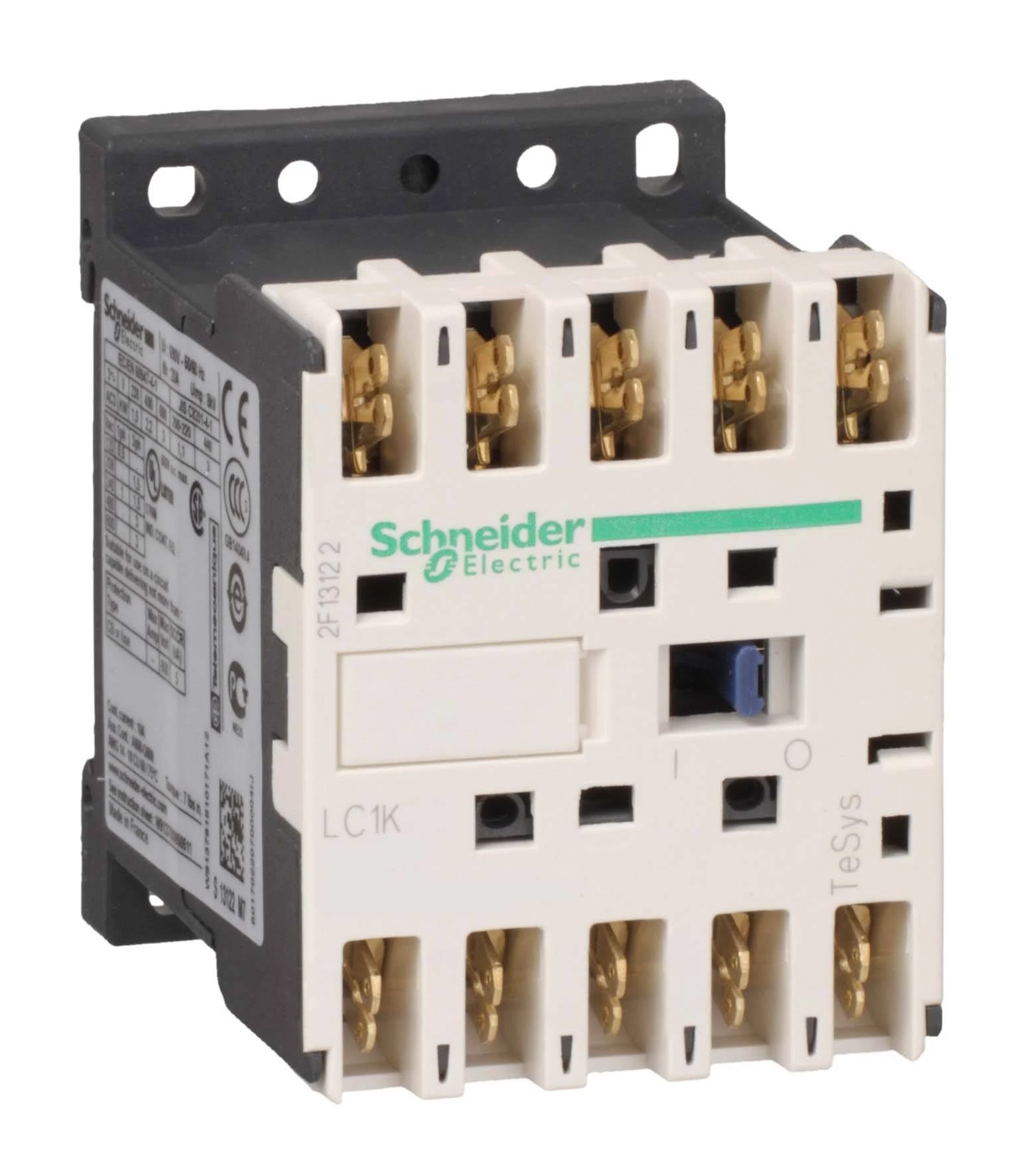 КОНТАКТОР K 3P,9 A,НО,220V 50/60 ГЦ,ЗАЖИМ ФАСТОН,