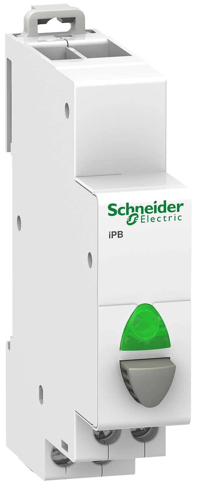 КНОПКА УПР iPB 1НЗ СЕР+КРАСН ИНД 12-48В