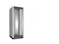 TS IT Шкаф 800x2100x800 40U с обзорной дверью и стальной стенкой, 19" поворотная рама, предсобранный
