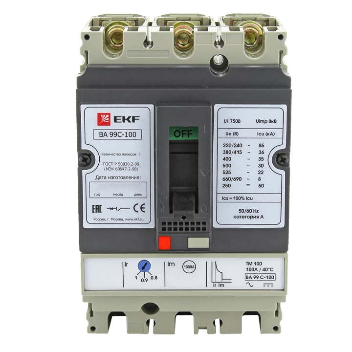 Контакты вспомогательные к ВА-99С (Compact NS) 100-630А EKF PROxima mccb99c-a-16