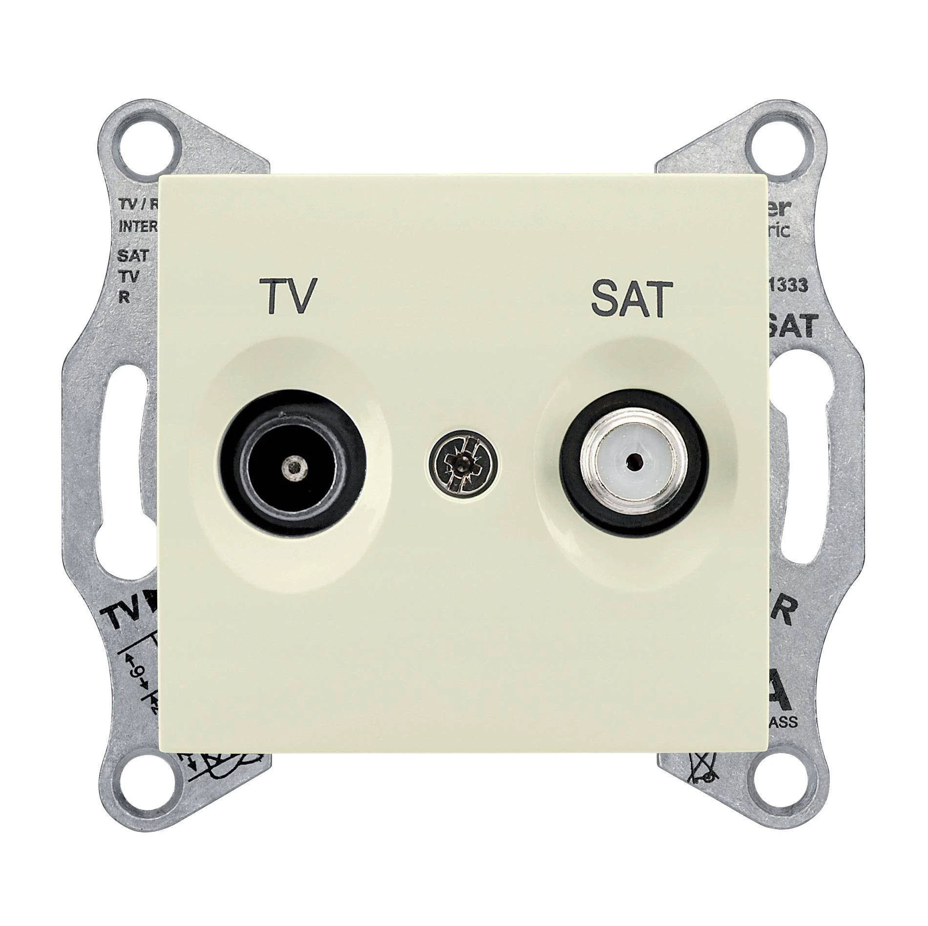 TV/SAT розет. промежут., беж. SDN3401247