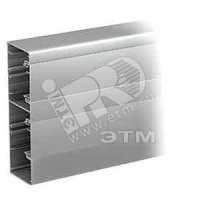 КОРОБ 2Х СЕКЦ.165Х55ММ С КР. OL45, АЛЮМ