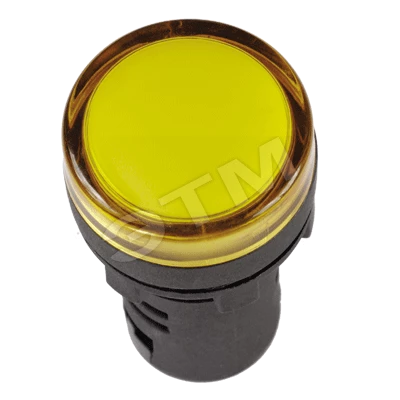 Лампа AD16DS(LED)матрица d16мм желтый 110В AC/DC ИЭК