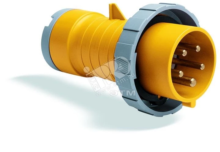 Вилка кабельная 316P11W, 16А, 3P+E, IP67, 11ч