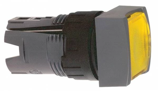 КНОПКА КВАДР. С ПОДСВ. КРАСНАЯ ZB6CF5