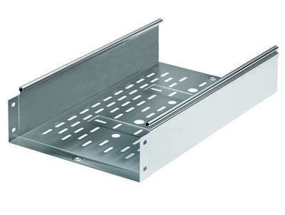 Лоток перфорированный 300х80 L 3000 толщ. 1,0 мм, горячеоцинкованный
