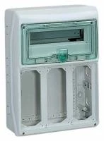ЩИТ KAEDRA IP65 12МОД. + 3ОТВ. РОЗ 63А