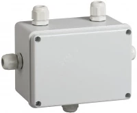 Коробка КМ41331 распаячная для о/п 150х110х85 мм IP55 (RAL7035, гермовводы PG11 5 шт)