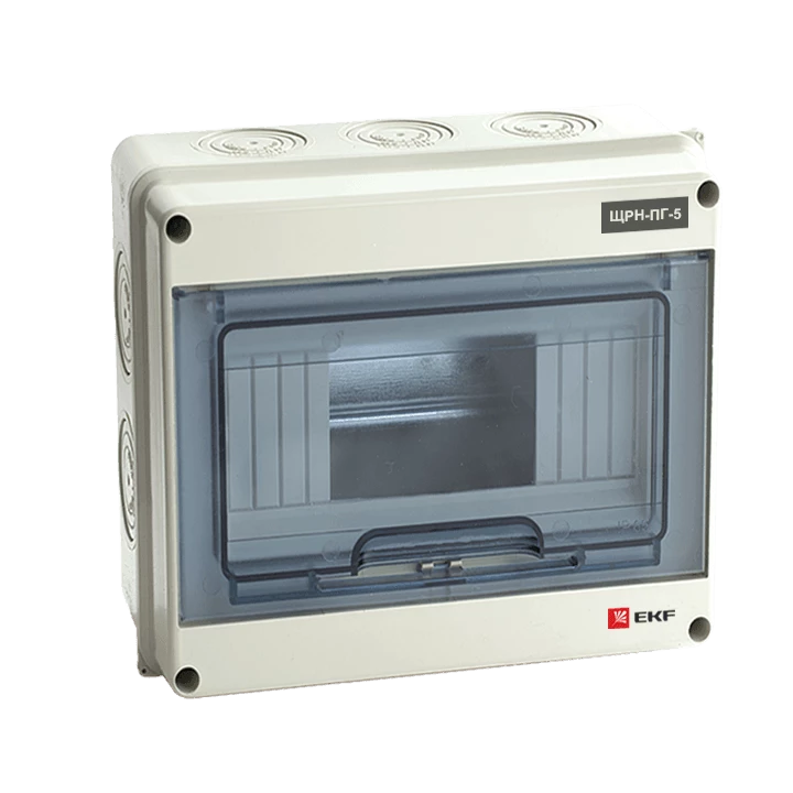 Щит распред. навесной ЩРН-ПГ- 5 (155х119х89) IP65 EKF PROxima