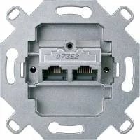 МЕХАНИЗМ RJ45 X2 8/8 КАТЕГОРИЯ 6