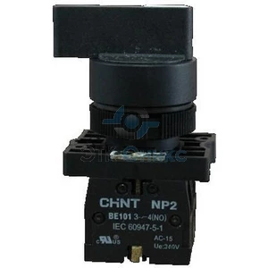 Переключатель NP2-EJ21, 2 положения с фиксацией, 1НО IP40 (R)(CHINT)