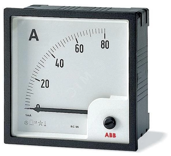 Амперметр перем,тока прям,вкл, AMT1-A1-10/96