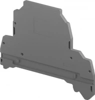 Изолятор торц,, ES4-D2-SF1, для 2-х уровневых клемм ZS4-D2-SF1,,, с держателем предохранителя