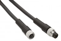 Шина ТМ7, прямой M12-B 4pin, Female-без разъема, 10м