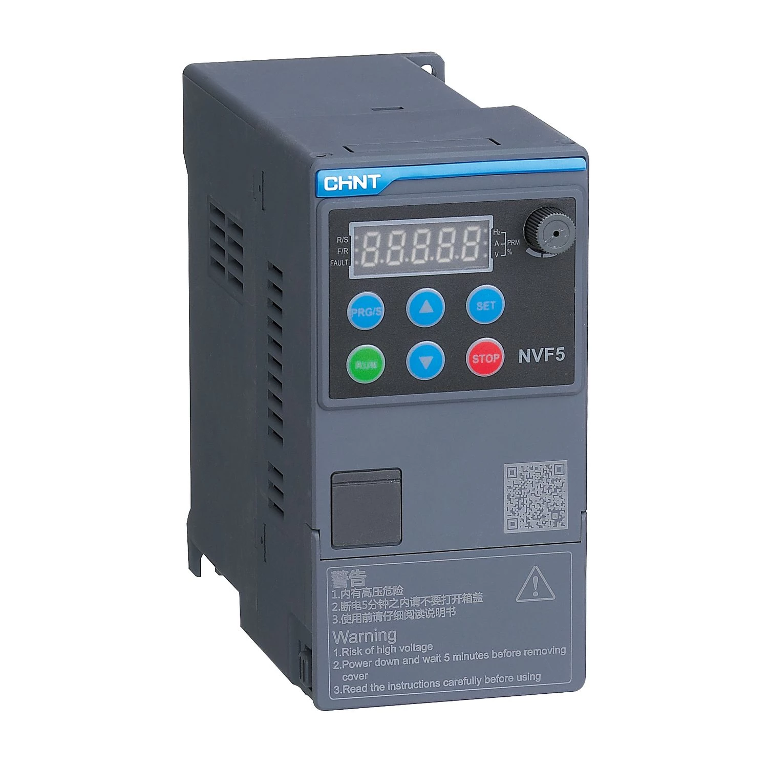 Преобразователь частоты NVF5-1.5/TD2, 1.5кВт, 220В 1Ф , общий тип (CHINT)