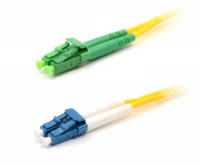 Патч-корд оптический LANMASTER, LSZH, дуплексный, LC/APC-LC/UPC, SM, 3.0 м