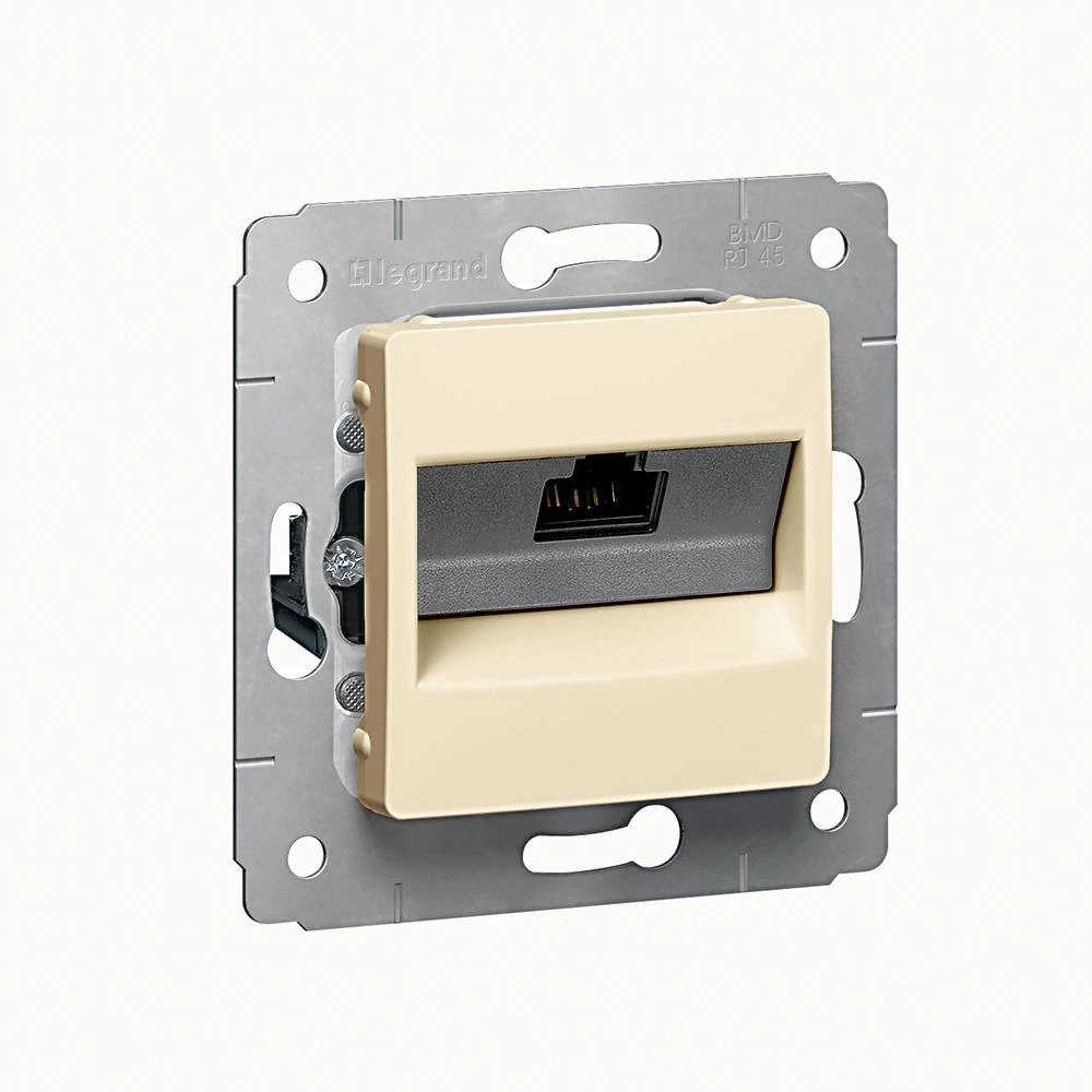 Двойная компьютерная розетка Cariva UTP RJ45 слк зх