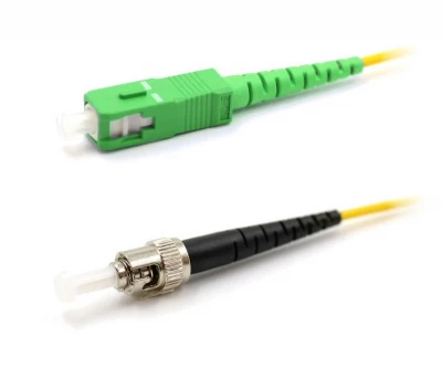 Патч-корд оптический LANMASTER, LSZH, симплексный, SC/APC-ST/UPC, SM OS2, 1.5 м