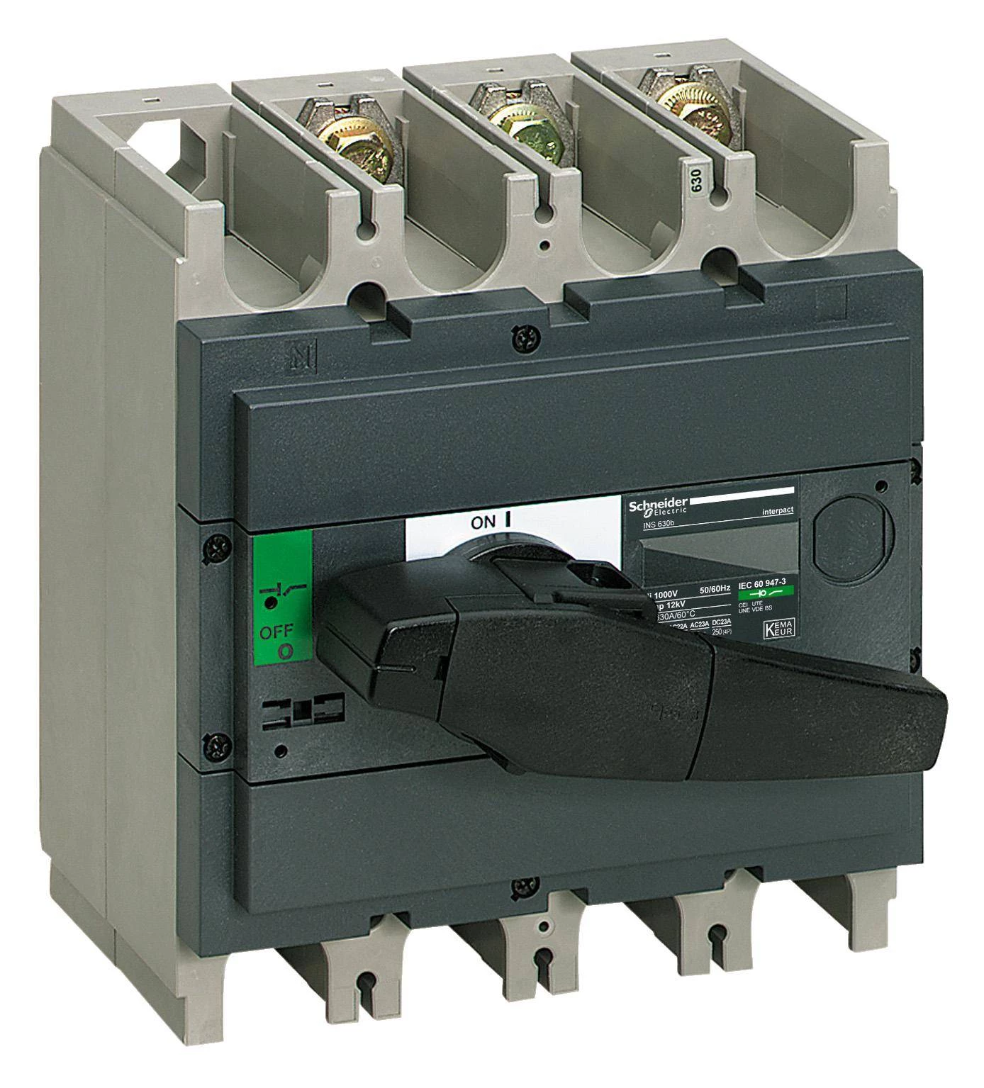 Выключатель-разъединитель INS250 3 положения полюса Schneider Electric