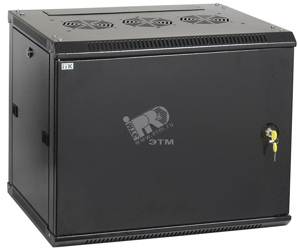 ITK Шкаф LINEA W 15U 600x600 мм дверь металл, RAL9005