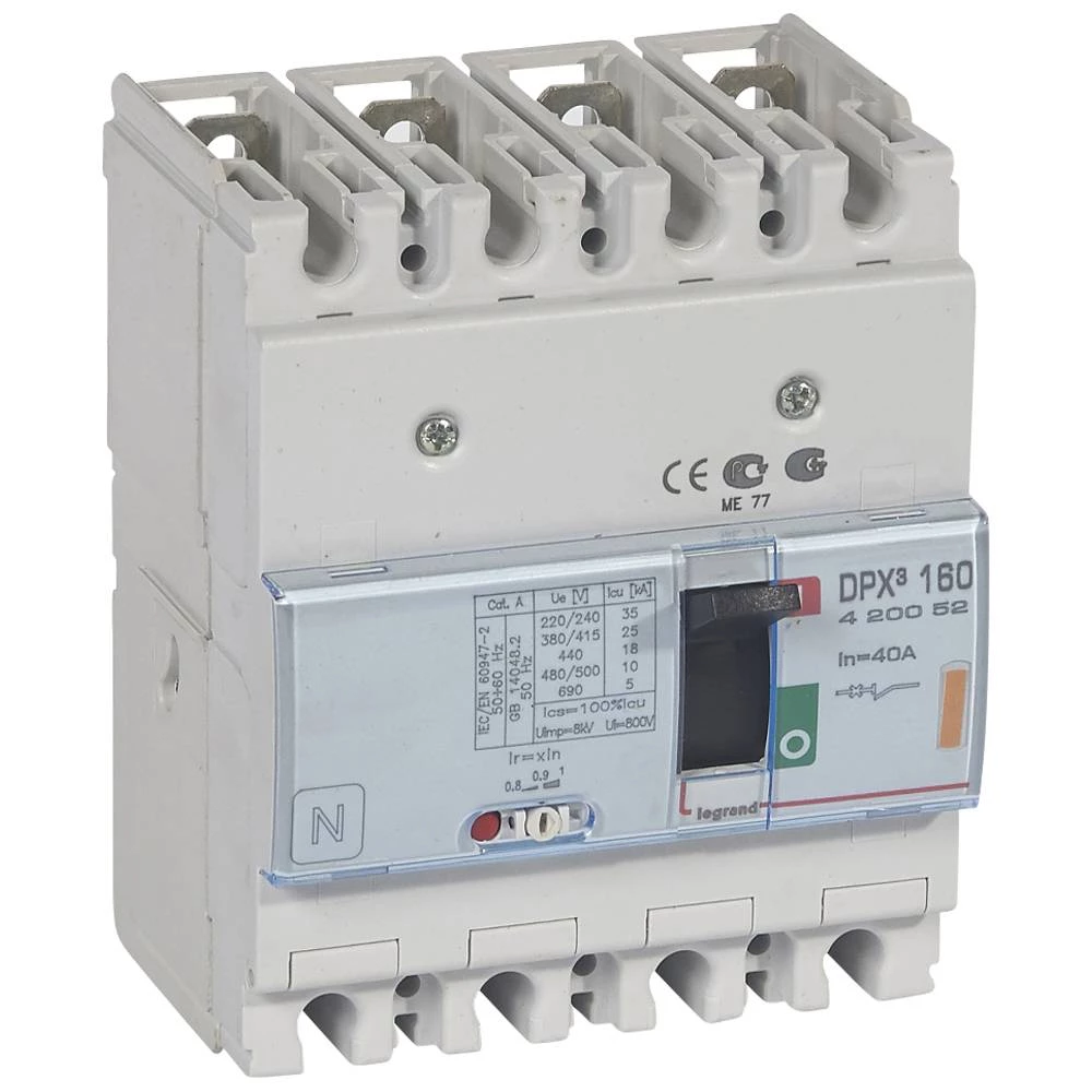 АВТ.ВЫКЛ.DPX³ 160 4P 40А 25kA