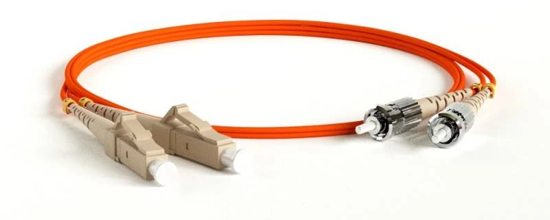 Патч-корд волоконно-оптический (шнур) MM 62.5/125, ST-LC, 2.0 мм, duplex, LSZH, 5 м Hyperline