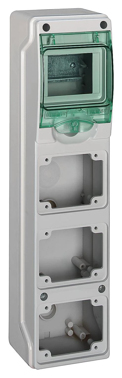 ЩИТ KAEDRA IP65 4МОД. + 3ОТВ.