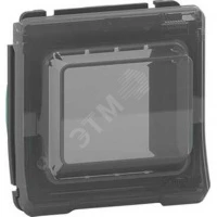 MUREVA S, КРЫШКА для бокса под исталляцию Unica, АНТРАЦИТ, IP55