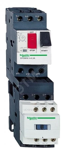 Монтажный комплект для контакторов F225 и F265 Schneider Electric GV2DM107P7