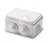 Коробка расп,гермет,с вводами пласт,винт IP55 220х170х80мм ШхВхГ
