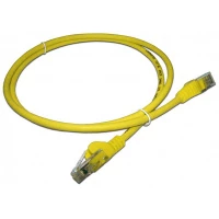 Патч-корд LANMASTER LSZH UTP кат.5e, 15 м, желтый