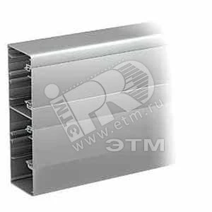 КОРОБ 2Х СЕКЦ.165Х55ММ С КР. OL45, АЛЮМ