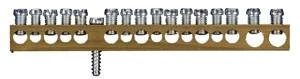Клеммные колодки неизолированные, крепление винт М4, 2x16+8x10+6x6, Италия