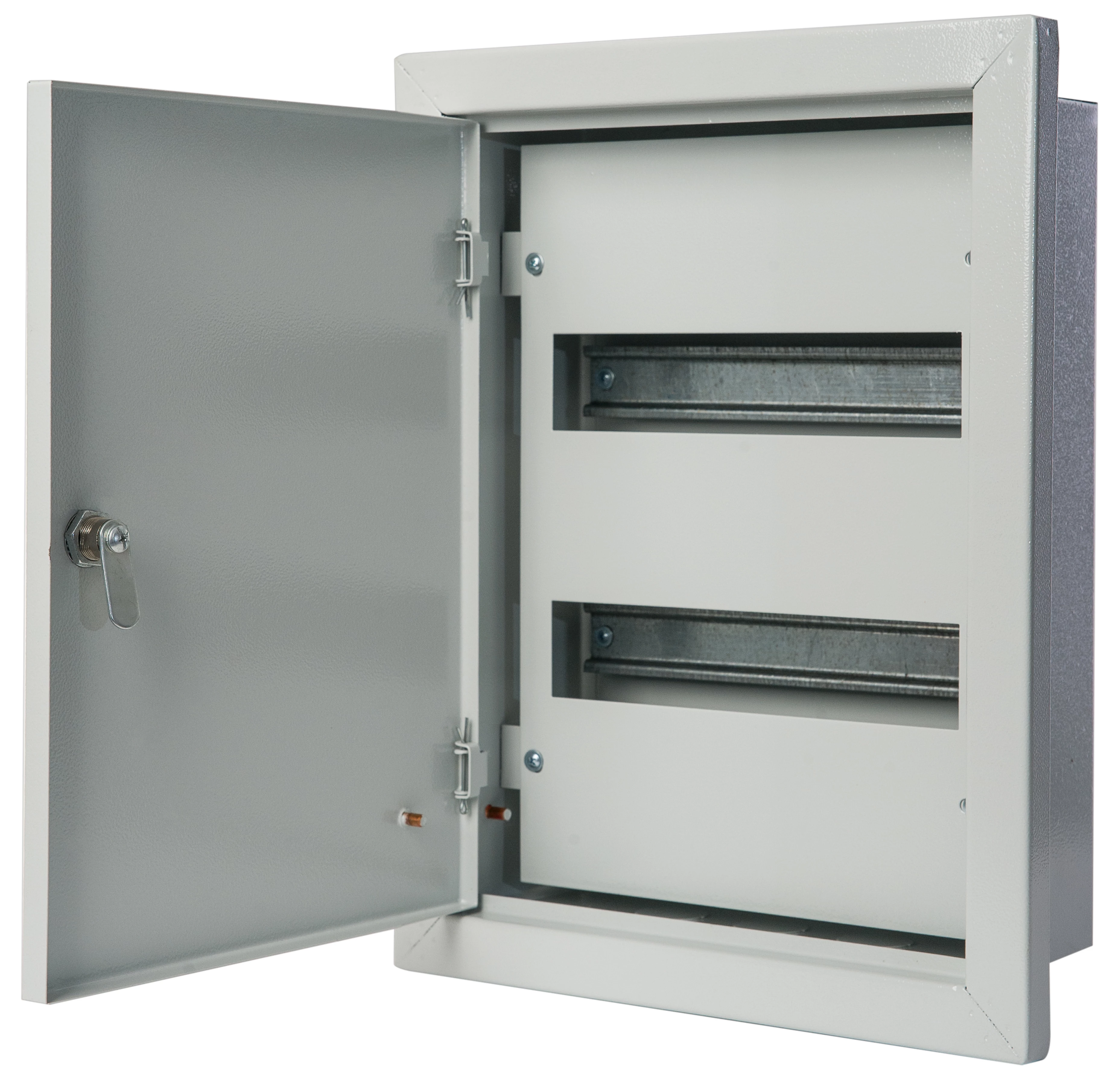 Корпус металлический встраиваемый 430х330х120, 24 мод., IP31, ЩРВ-24 DEKraft