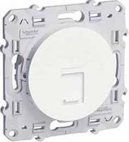 Компьютерная розетка ODACE RJ45 5 UTP infr белый